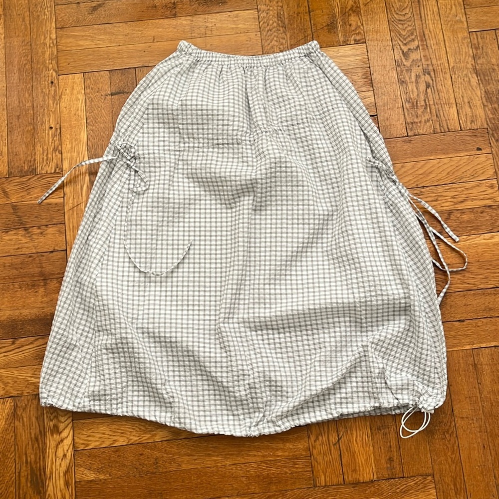 8seconds Midi Grid Skirt Small